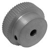 B B Manufacturing 60MP025-6A3, Timing Pulley, Aluminum, Clear Anodized,  60MP025-6A3